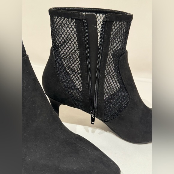 NEW Alfani Women's Jamari Black Mesh Booties Size 8M - Picture 10 of 14